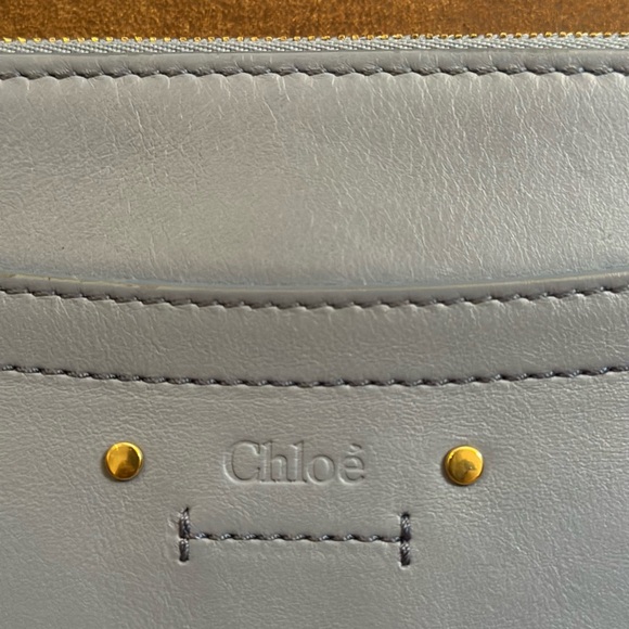 Chloe Small Roy in Washed Blue - Picture 2 of 11